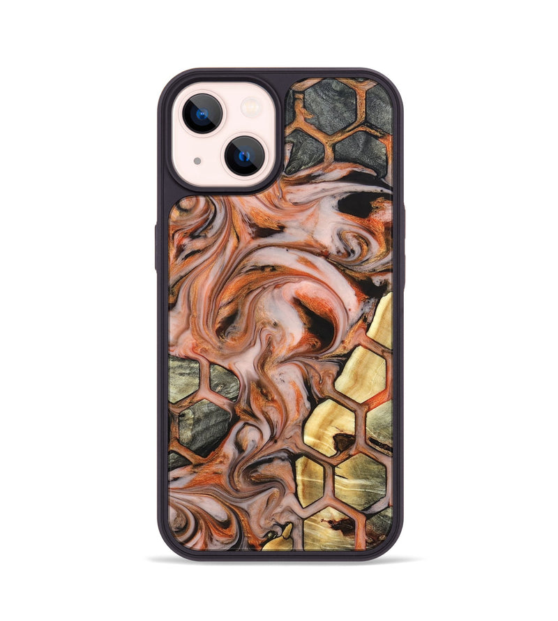 iPhone 14 Wood Phone Case - Maritza (Pattern, 827581)