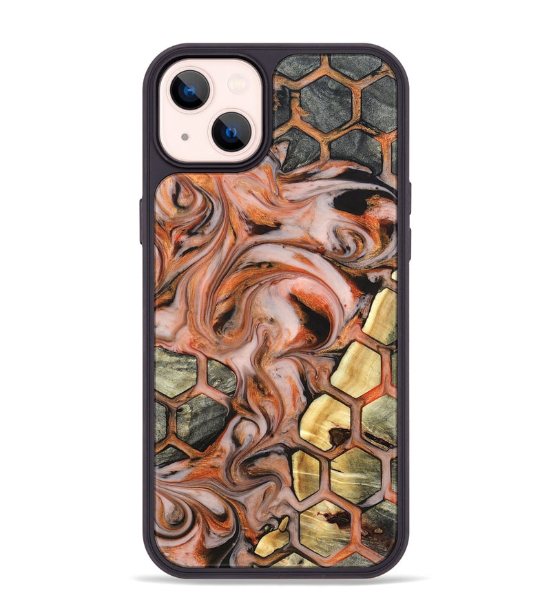 iPhone 14 Plus Wood Phone Case - Maritza (Pattern, 827581)
