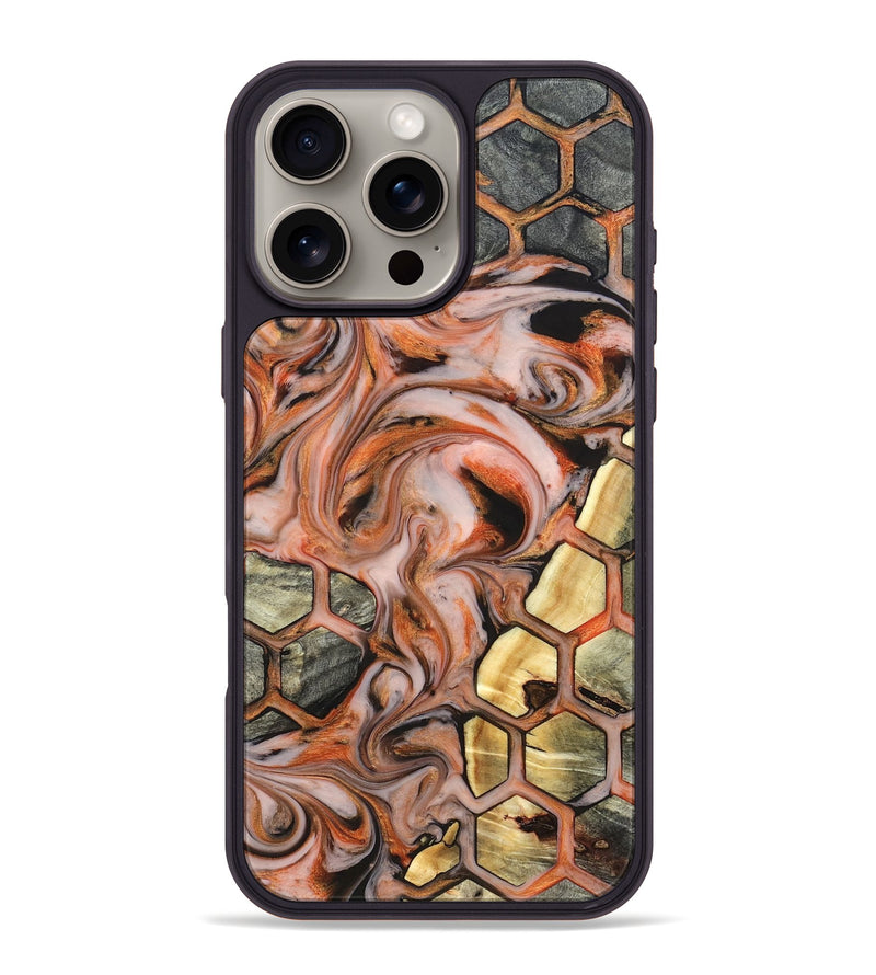 iPhone 16 Pro Max Wood Phone Case - Maritza (Pattern, 827581)