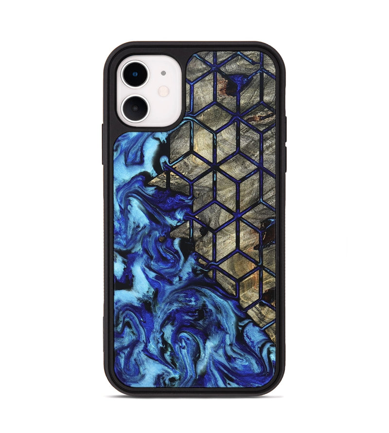 iPhone 11 Wood Phone Case - Jay (Pattern, 827582)