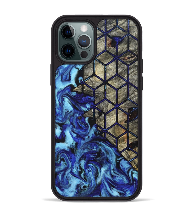 iPhone 12 Pro Max Wood Phone Case - Jay (Pattern, 827582)