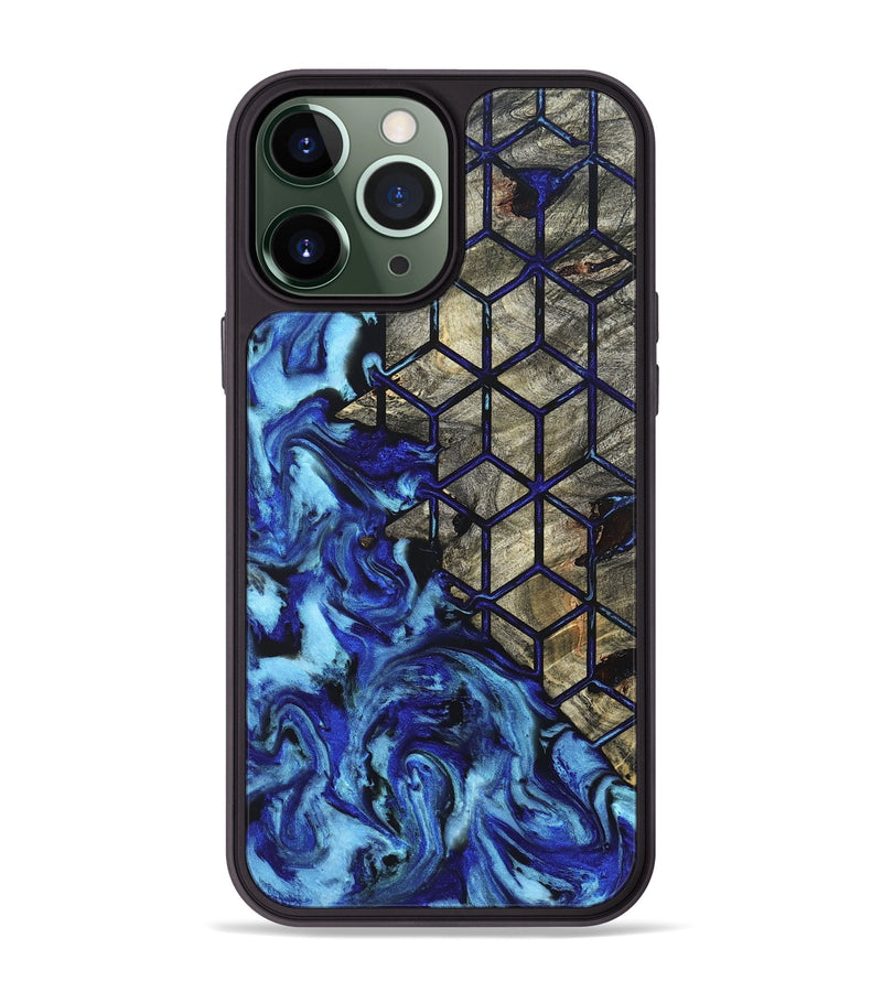 iPhone 13 Pro Max Wood Phone Case - Jay (Pattern, 827582)