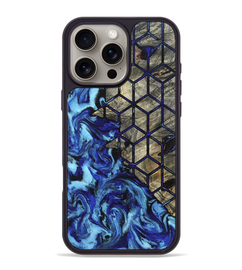 iPhone 16 Pro Max Wood Phone Case - Jay (Pattern, 827582)