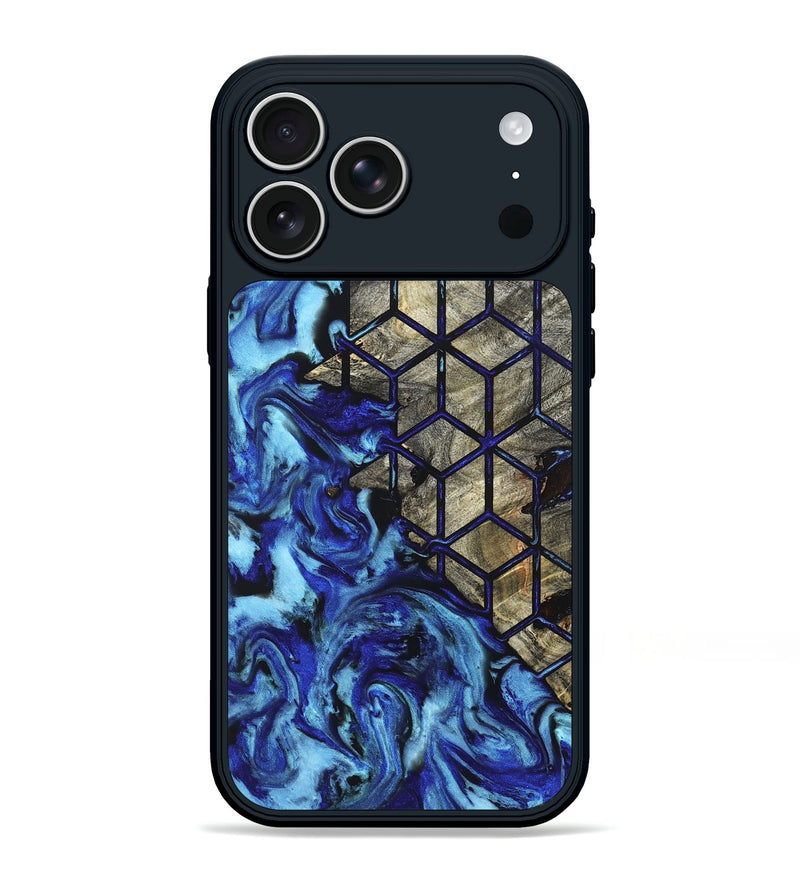iPhone 17 Pro Max Wood Phone Case - Jay (Pattern, 827582)