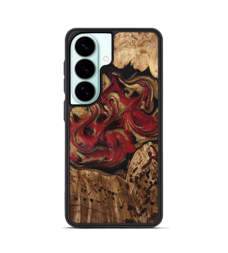 Galaxy S26 Wood Phone Case - Stewart (Red, 827586)