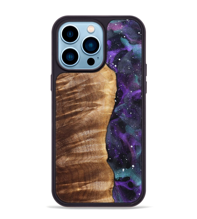 iPhone 14 Pro Max Wood Phone Case - Jaylen (Cosmos, 827590)