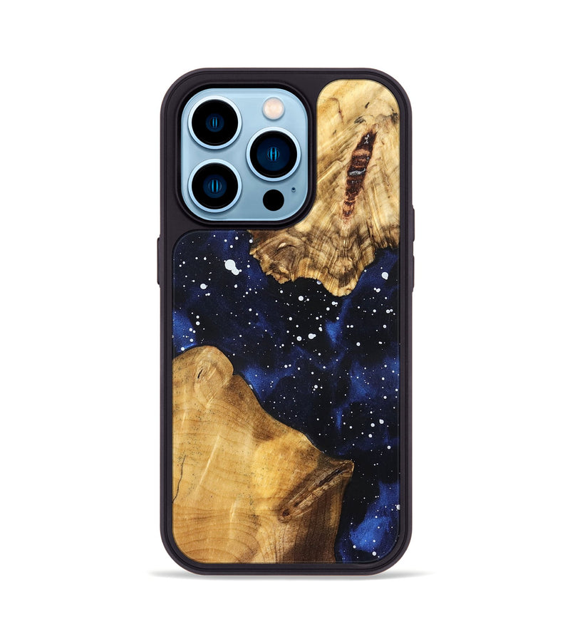 iPhone 14 Pro Wood Phone Case - Docia (Cosmos, 827592)