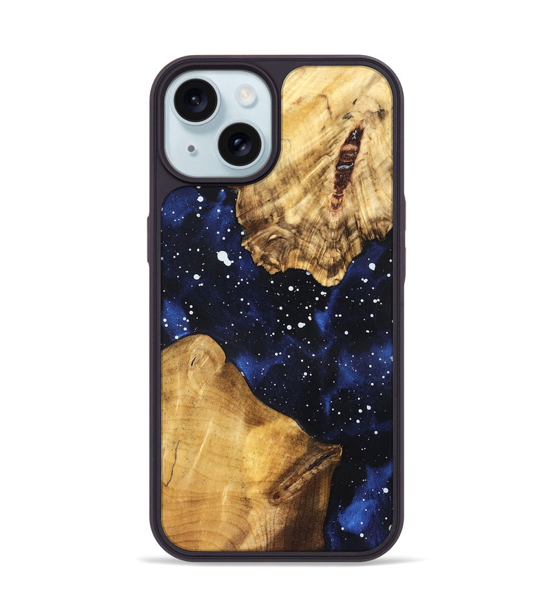 iPhone 15 Wood Phone Case - Docia (Cosmos, 827592)