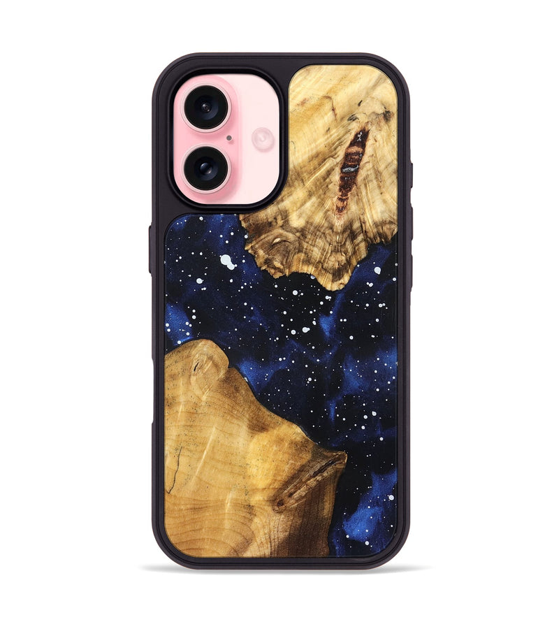 iPhone 16 Wood Phone Case - Docia (Cosmos, 827592)