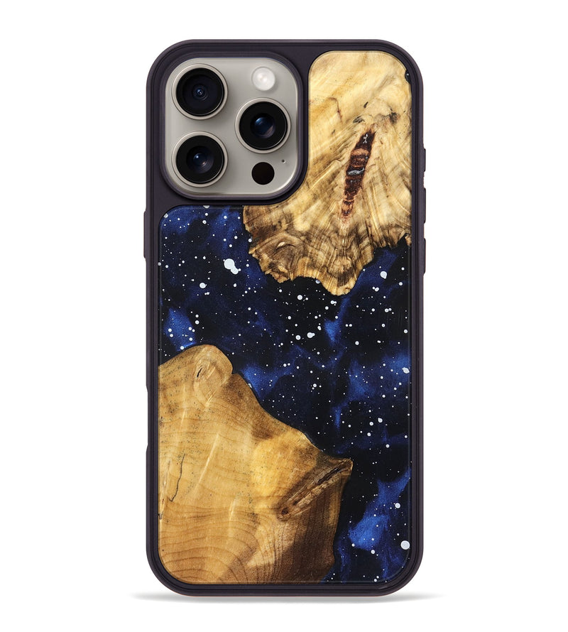 iPhone 16 Pro Max Wood Phone Case - Docia (Cosmos, 827592)