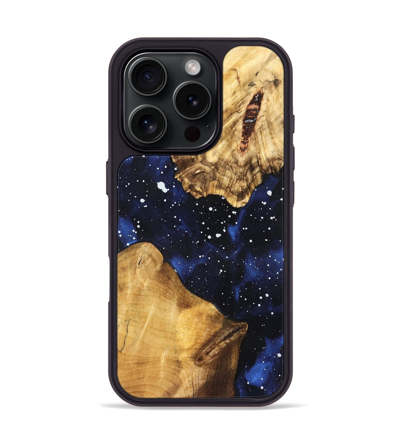 iPhone 16 Pro Wood Phone Case - Docia (Cosmos, 827592)