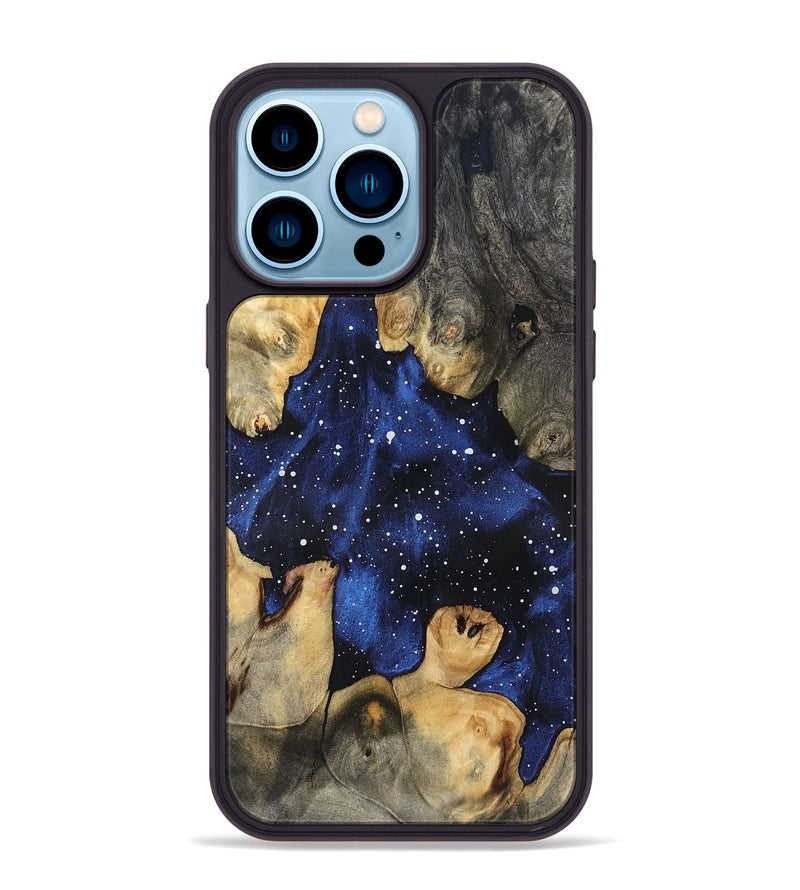 iPhone 14 Pro Max Wood Phone Case - Simon (Cosmos, 827597)