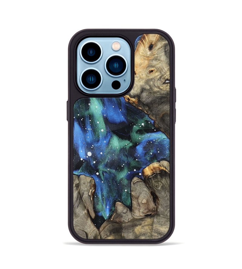 iPhone 14 Pro Wood Phone Case - Marcia (Cosmos, 827600)