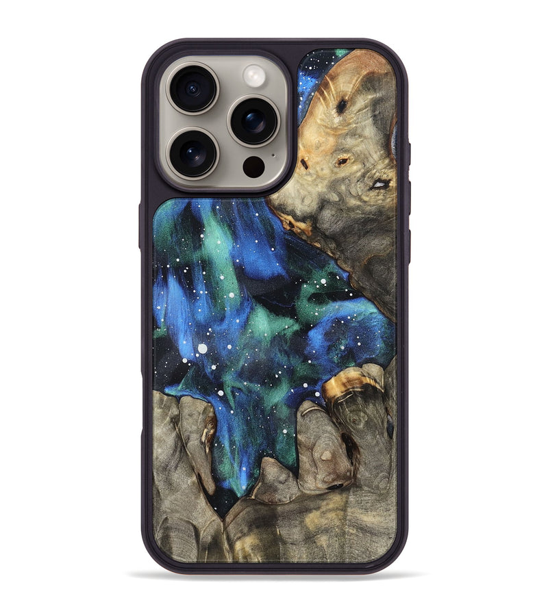 iPhone 16 Pro Max Wood Phone Case - Marcia (Cosmos, 827600)