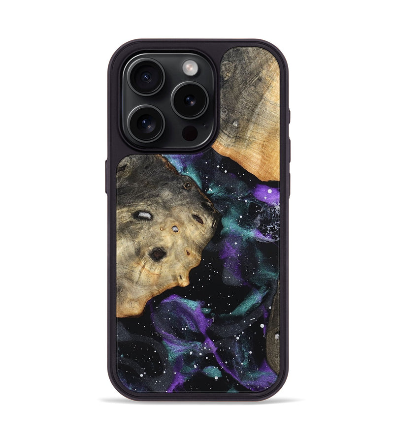 iPhone 15 Pro Wood Phone Case - Cheryle (Cosmos, 827601)
