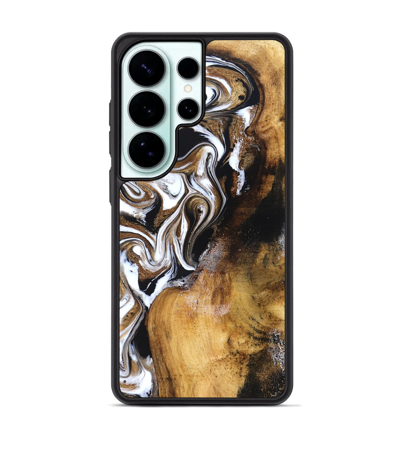 Galaxy S26 Ultra Wood Phone Case - Roxane (Black & White, 827603)