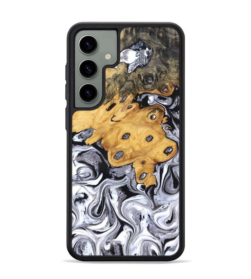 Galaxy S24 Plus Wood Phone Case - Kinley (Black & White, 827604)