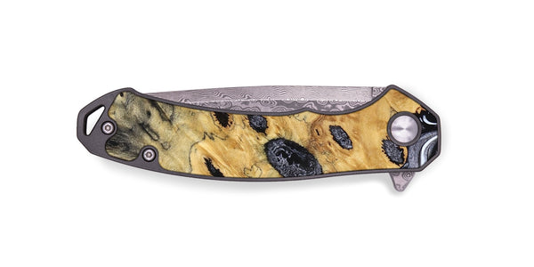 EDC Wood Pocket Knife - Lucinda (Black & White, 827605)