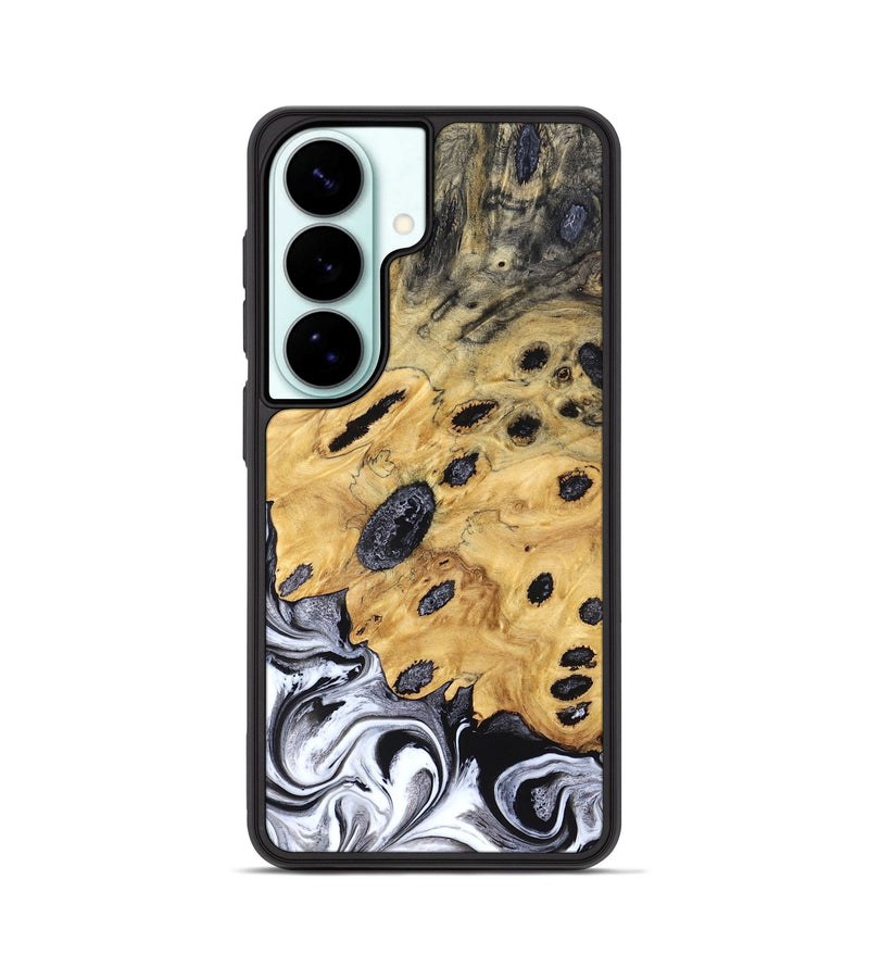 Galaxy S26 Wood Phone Case - Lucinda (Black & White, 827605)