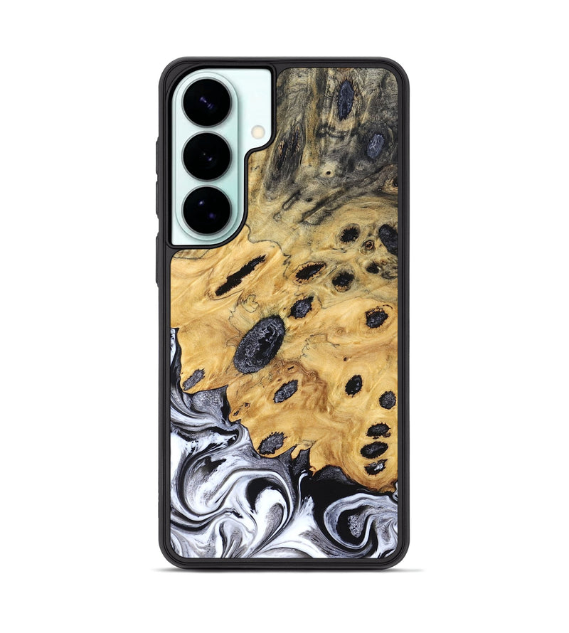 Galaxy S26 Plus Wood Phone Case - Lucinda (Black & White, 827605)
