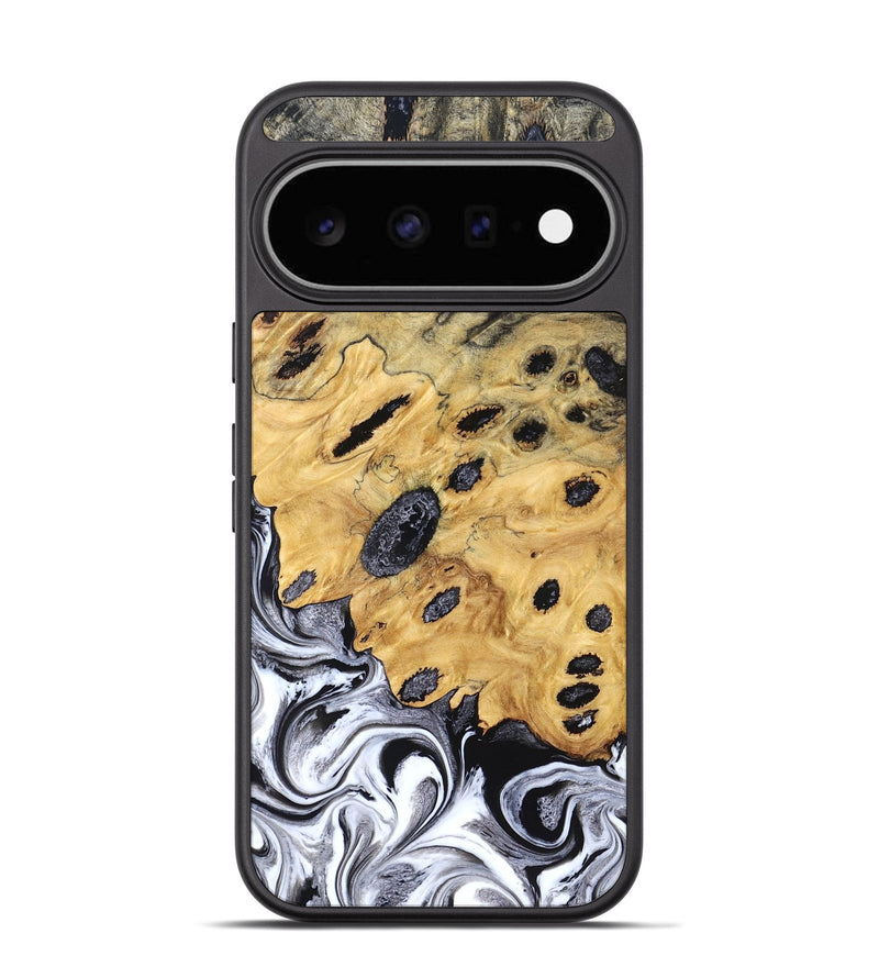 Pixel 11 Wood Phone Case - Lucinda (Black & White, 827605)