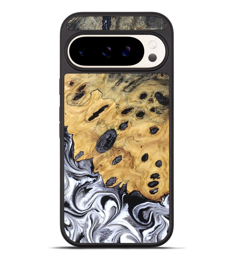 Pixel 9 Pro XL Wood Phone Case - Lucinda (Black & White, 827605)