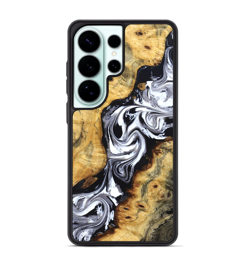 Galaxy S26 Ultra Wood Phone Case - Birdie (Black & White, 827607)