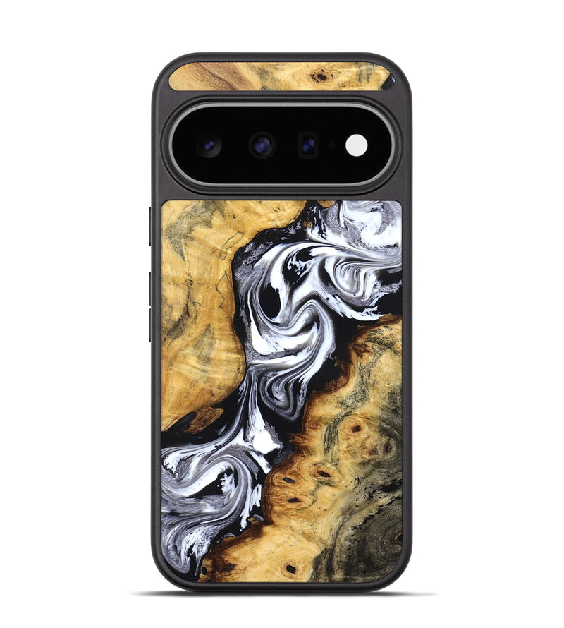Pixel 11 Wood Phone Case - Birdie (Black & White, 827607)