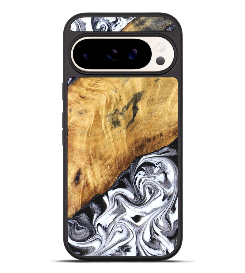 Pixel 9 Pro XL Wood Phone Case - Rishi (Black & White, 827608)