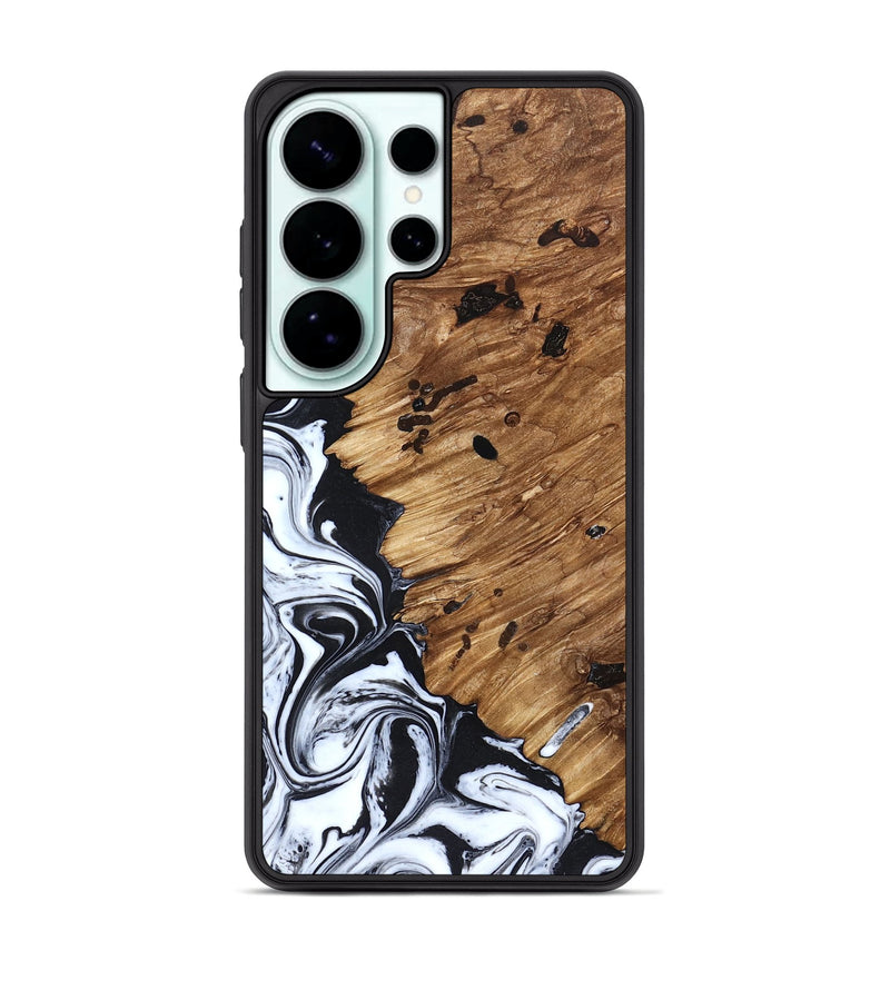 Galaxy S26 Ultra Wood Phone Case - Renada (Black & White, 827613)