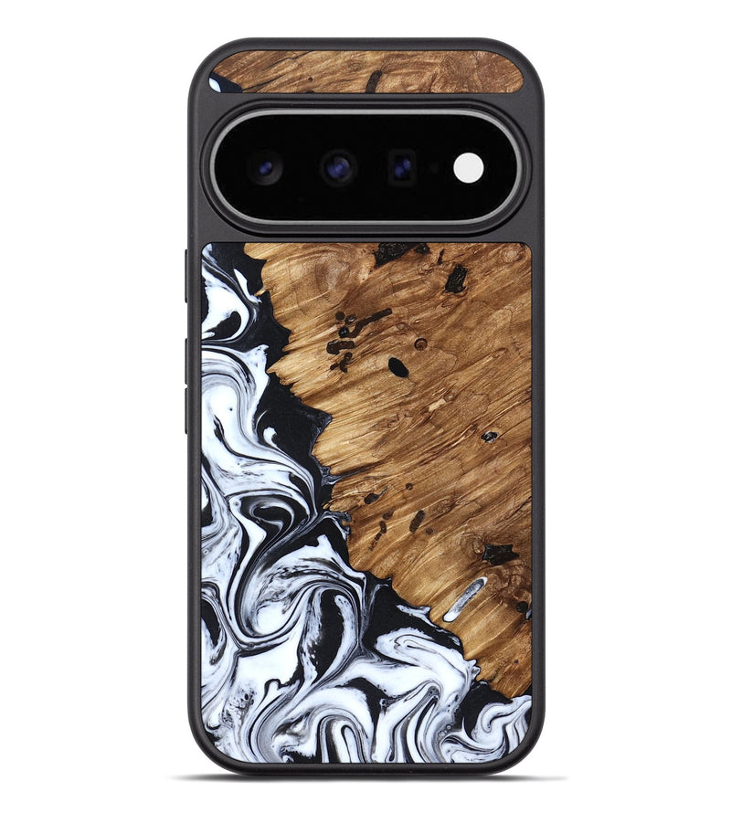 Pixel 11 Pro XL Wood Phone Case - Renada (Black & White, 827613)
