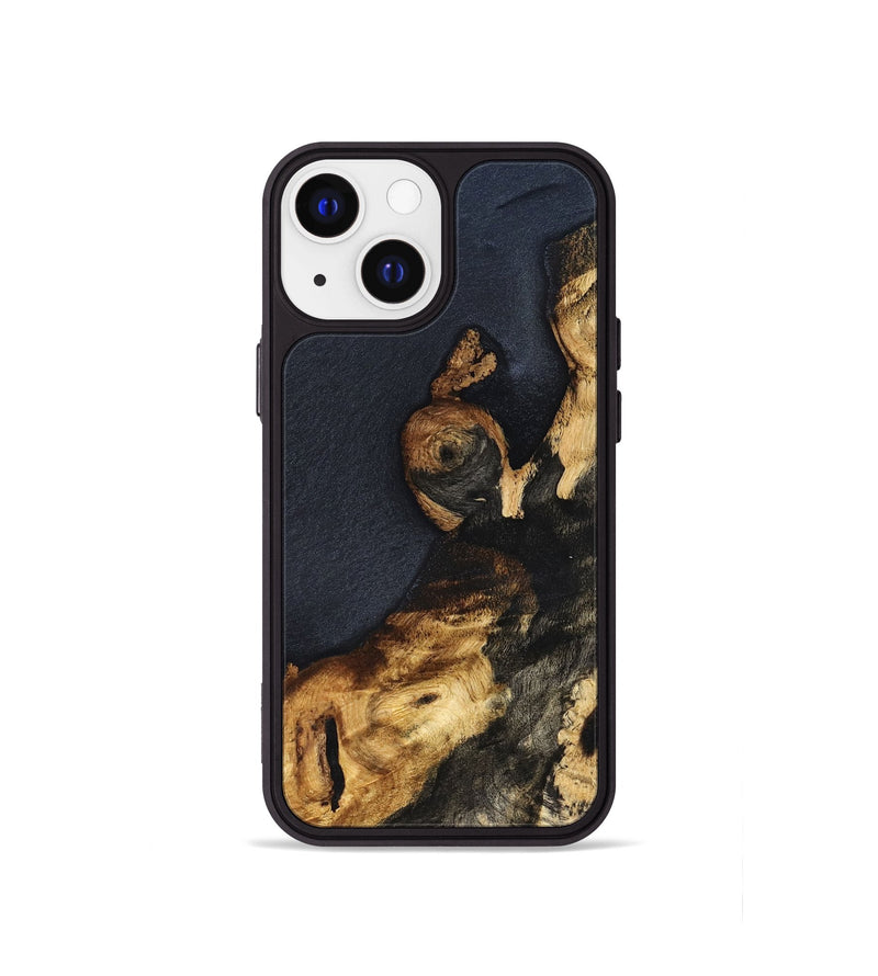 iPhone 13 mini Wood Phone Case - Evelin (Wood Burl, 827614)