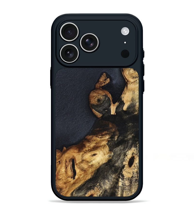 iPhone 17 Pro Max Wood Phone Case - Evelin (Wood Burl, 827614)