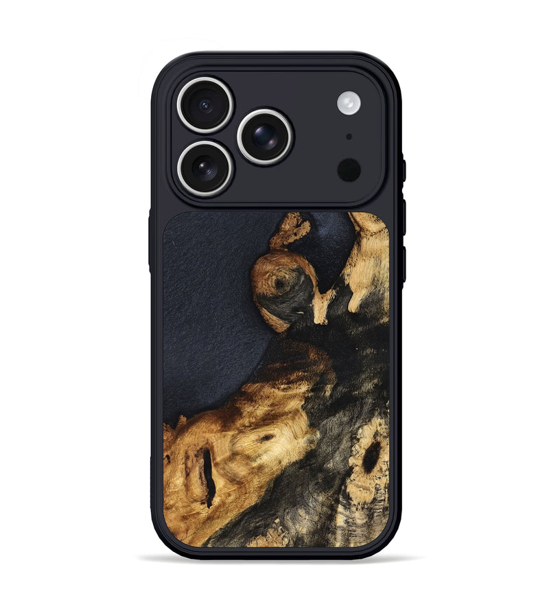 iPhone 17 Pro Wood Phone Case - Evelin (Wood Burl, 827614)