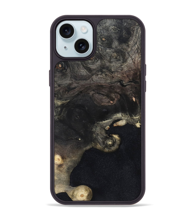 iPhone 15 Plus Wood Phone Case - Lyra (Wood Burl, 827615)