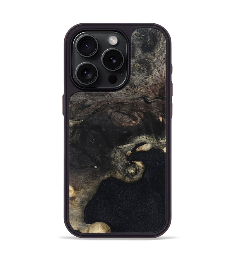 iPhone 15 Pro Wood Phone Case - Lyra (Wood Burl, 827615)