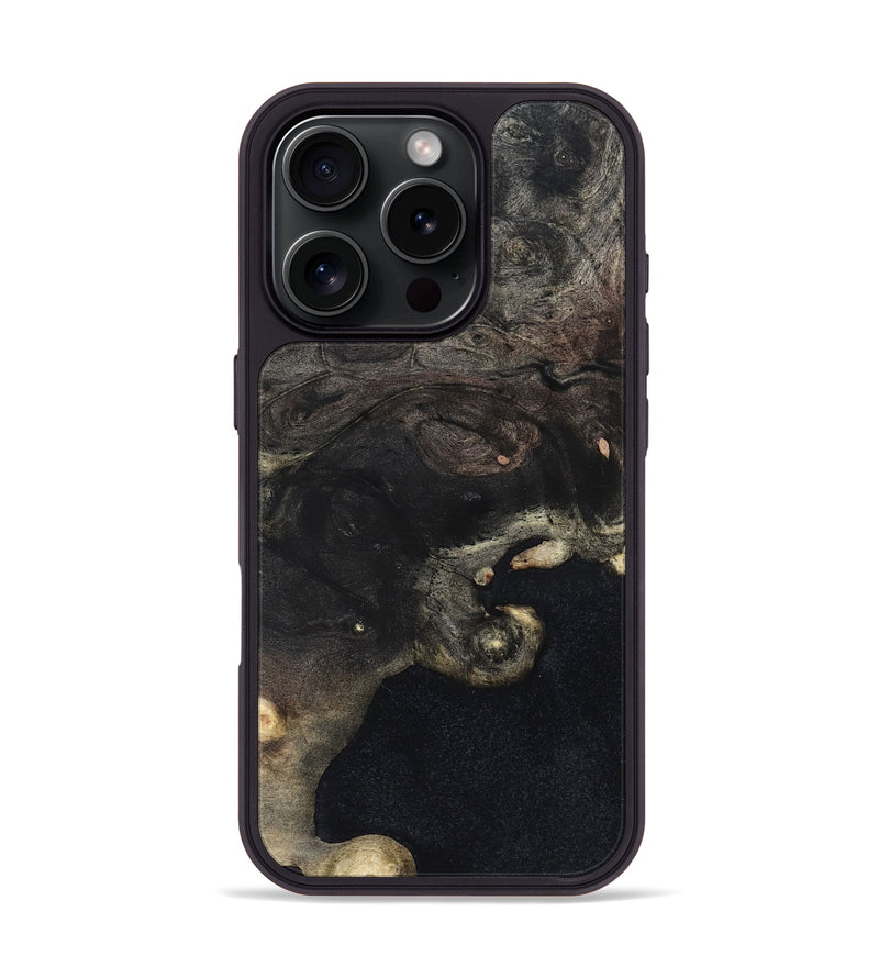 iPhone 16 Pro Wood Phone Case - Lyra (Wood Burl, 827615)