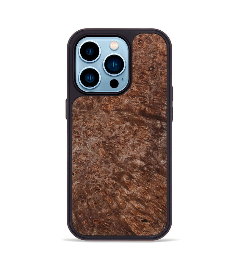 iPhone 14 Pro Wood Phone Case - Rae (Wood Burl, 827616)