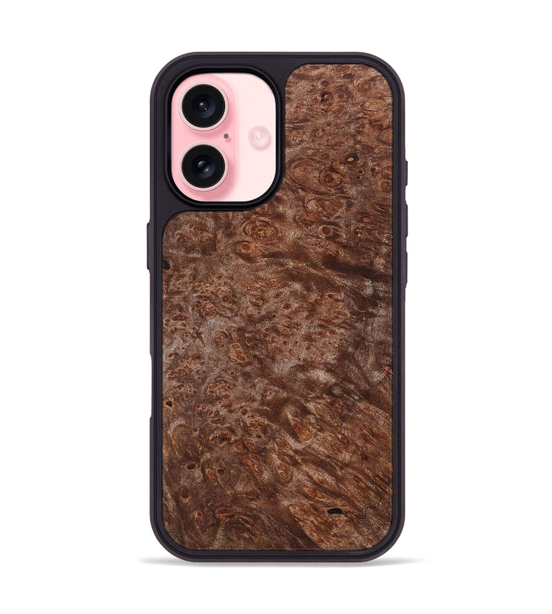 iPhone 16 Wood Phone Case - Rae (Wood Burl, 827616)