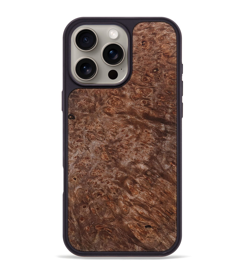 iPhone 16 Pro Max Wood Phone Case - Rae (Wood Burl, 827616)
