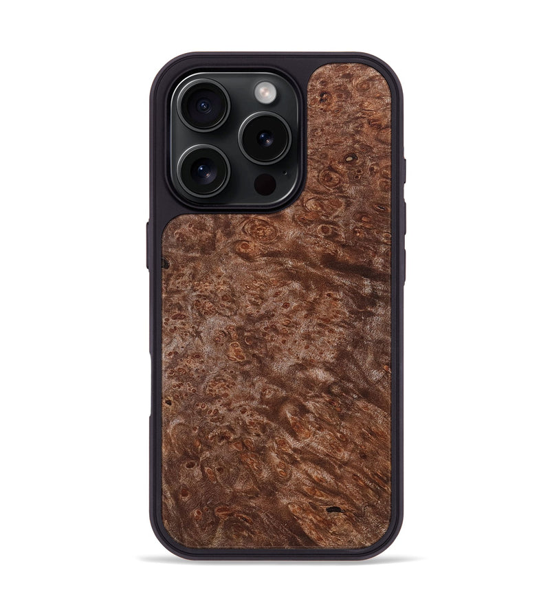 iPhone 16 Pro Wood Phone Case - Rae (Wood Burl, 827616)