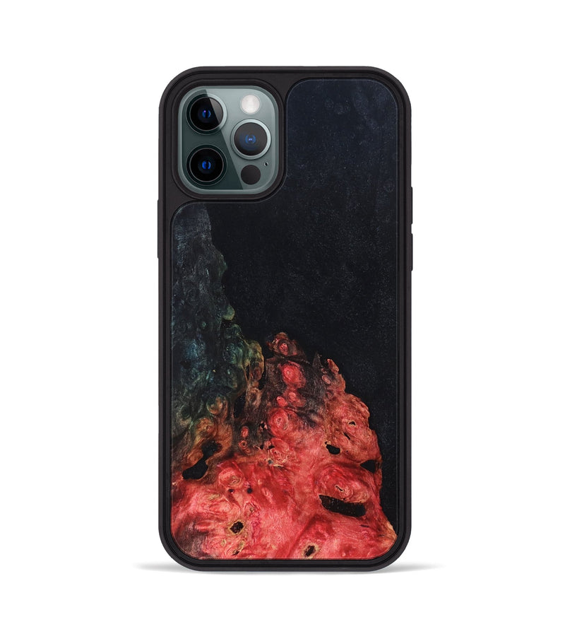 iPhone 12 Pro Wood Phone Case - Keegan (Wood Burl, 827617)