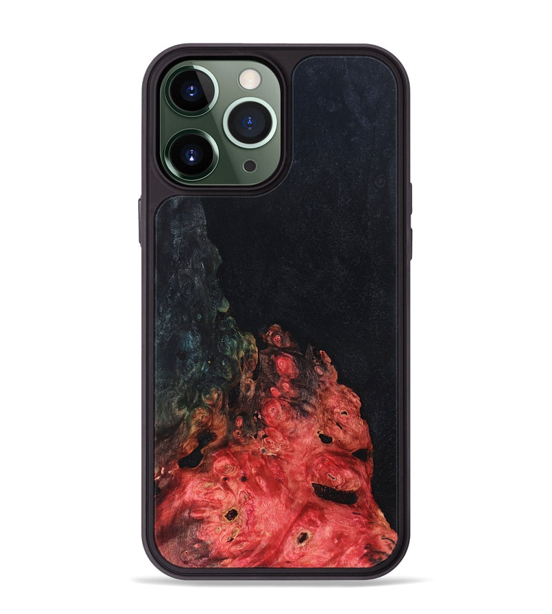 iPhone 13 Pro Max Wood Phone Case - Keegan (Wood Burl, 827617)