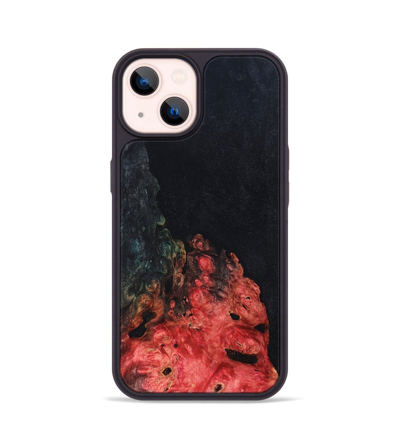 iPhone 14 Wood Phone Case - Keegan (Wood Burl, 827617)