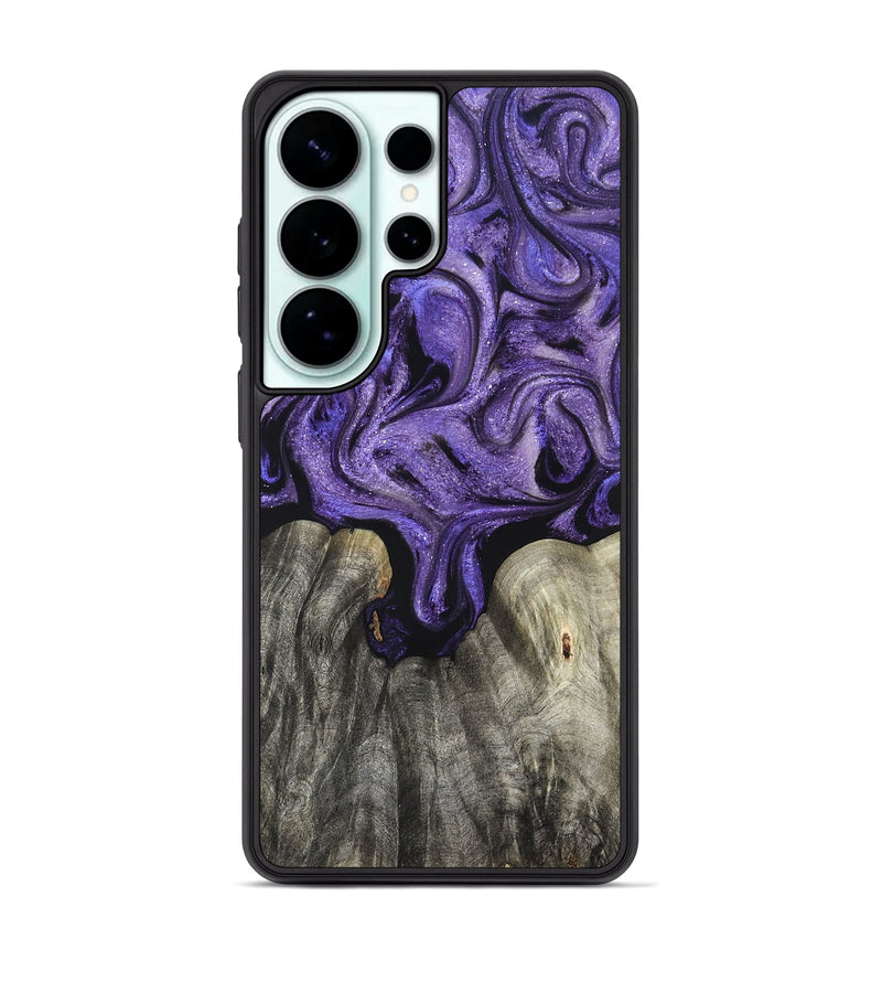 Galaxy S26 Ultra Wood Phone Case - Josette (Purple, 827619)
