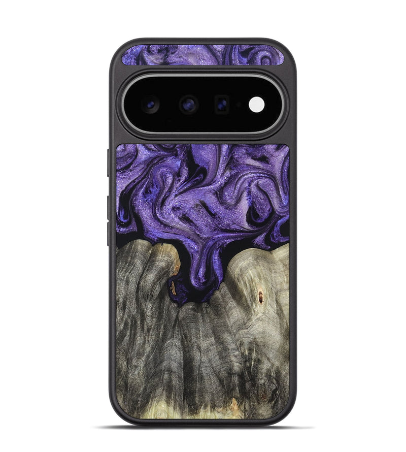 Pixel 11 Wood Phone Case - Josette (Purple, 827619)