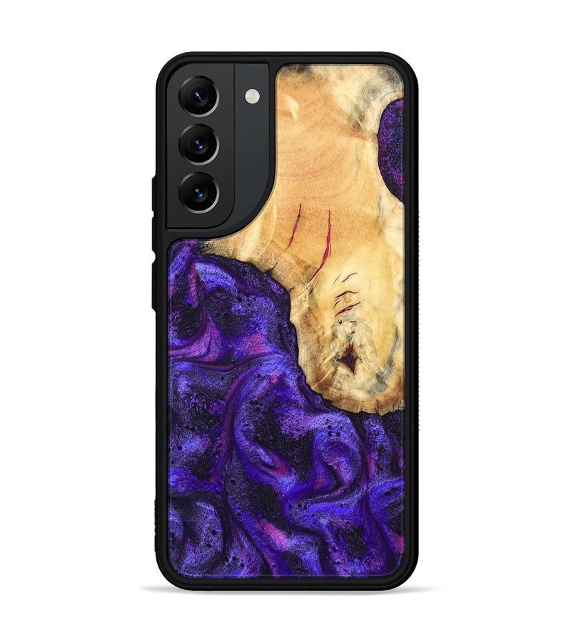 Galaxy S22 Plus Wood Phone Case - Cherry (Purple, 827620)