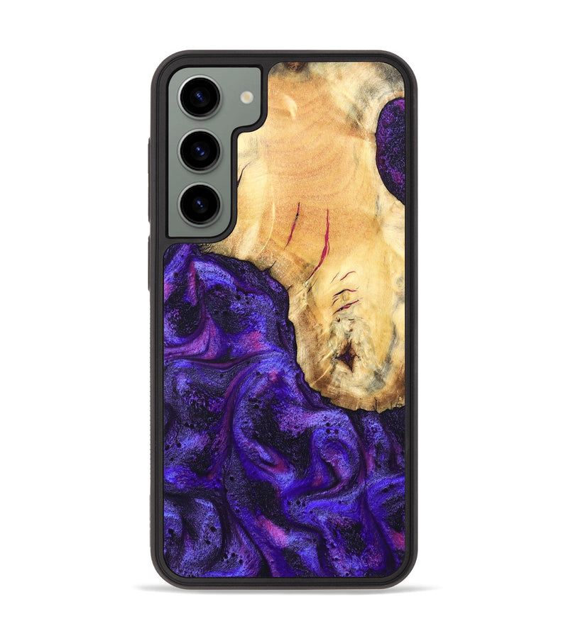 Galaxy S23 Plus Wood Phone Case - Cherry (Purple, 827620)