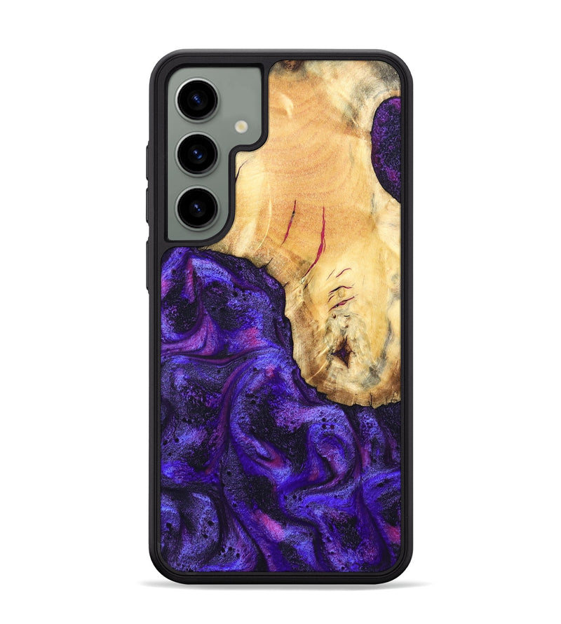 Galaxy S24 Plus Wood Phone Case - Cherry (Purple, 827620)