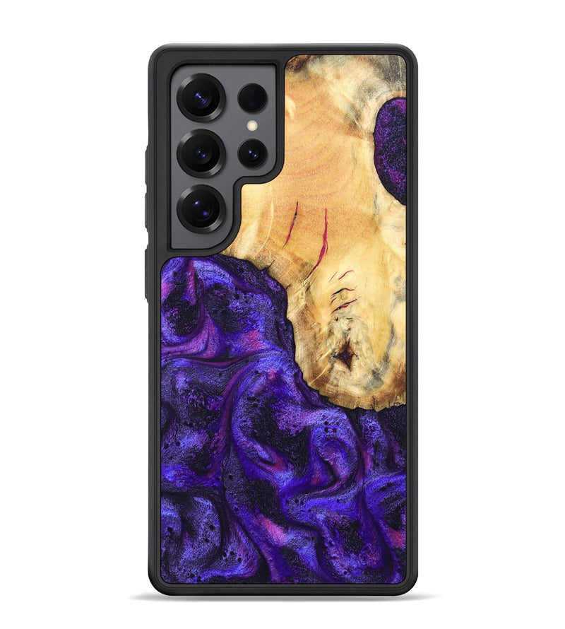 Galaxy S25 Ultra Wood Phone Case - Cherry (Purple, 827620)